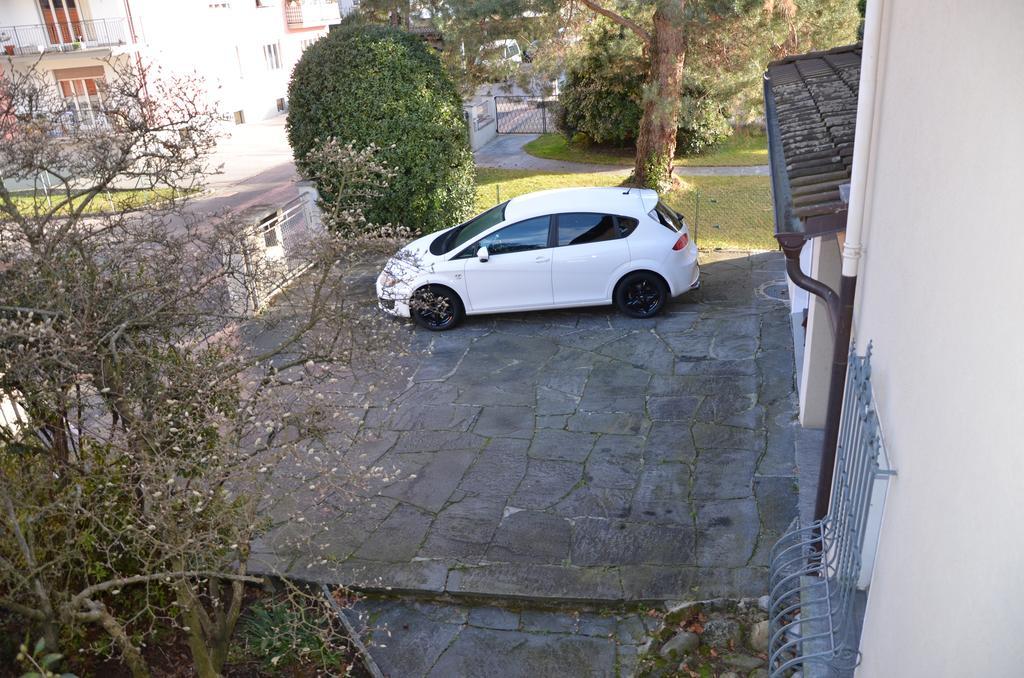 Locarno, Casa Pioda - Nahe Zentrum, Mit Balkon Und Parkplatz Extérieur photo